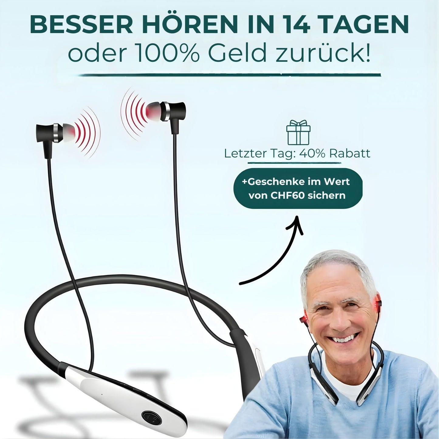 Restiva - Rotlichttherapie Ohrhörer