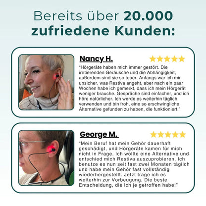 Restiva - Rotlichttherapie Ohrhörer