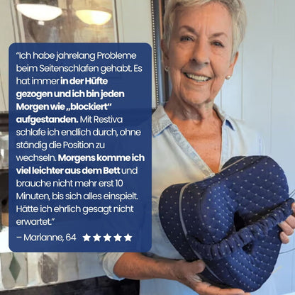 Restiva Orthopädisches Seitenschläfer-Kissen