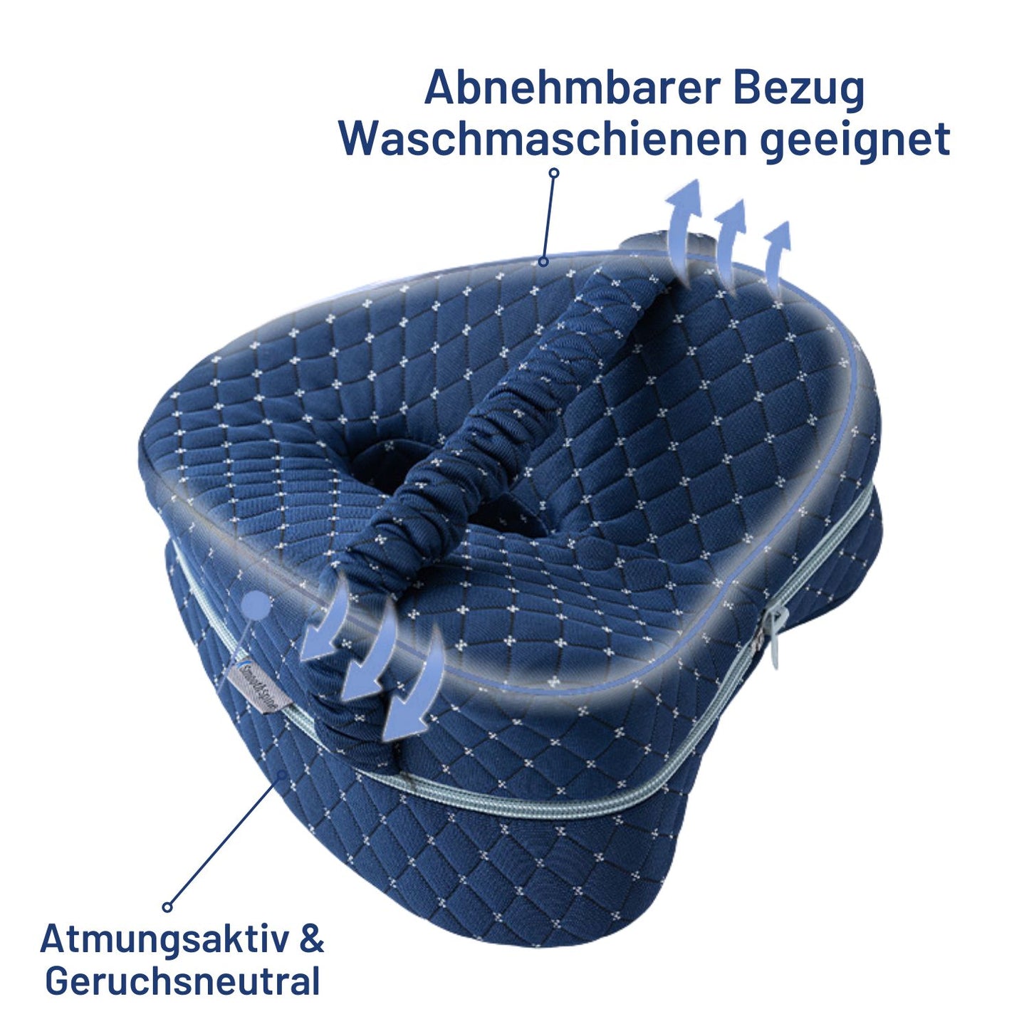 Restiva Orthopädisches Seitenschläfer-Kissen